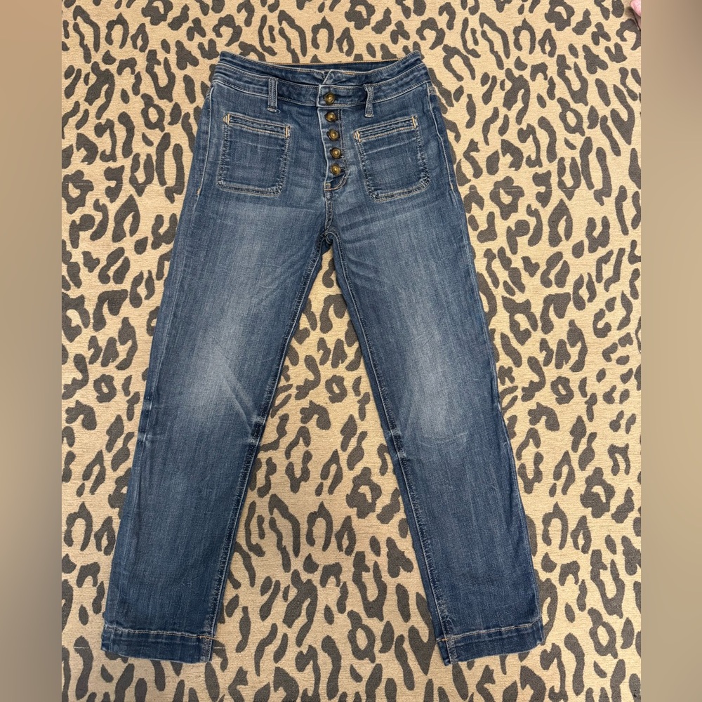 Pilcro by Anthropologie high rise slim jeans